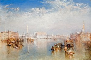 Veduta di Venezia: Palazzo Ducale, Dogana e parte di San Giorgio, 1841